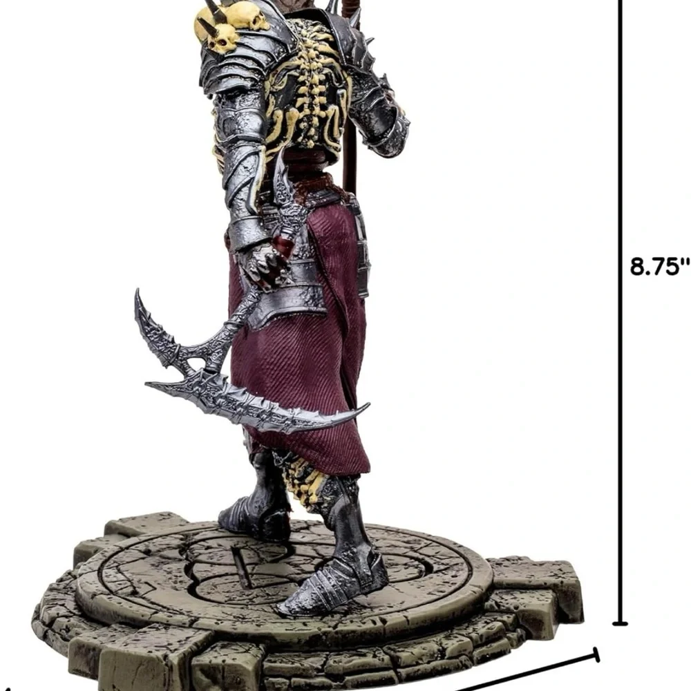 McFarlane Toys - 8” Diablo IV Bone Spirit Necromancer 1:12 Scale Posed Figure - Picture 2 of 8